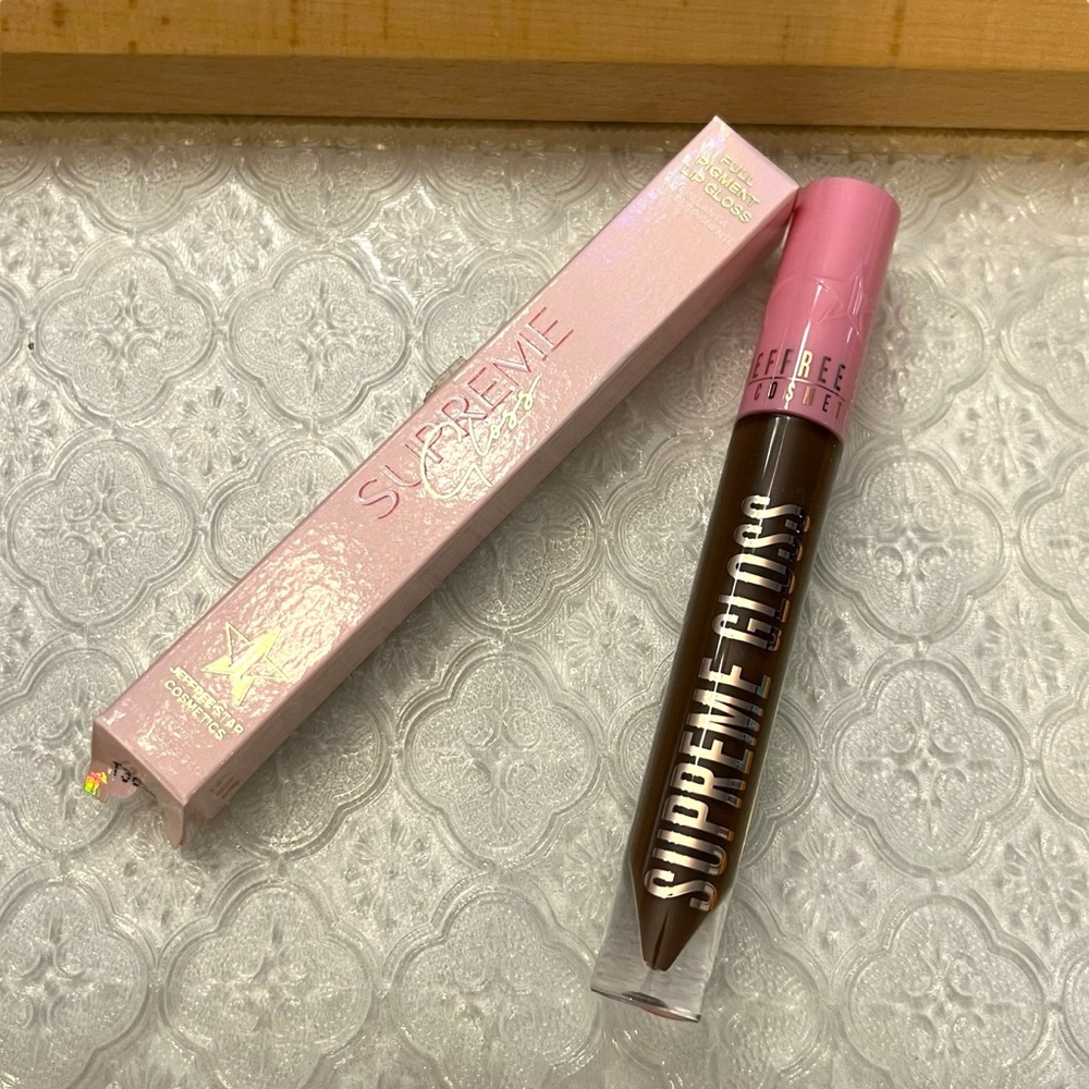 Jeffree Star Cosmetics Full Pigment Supreme Lip Gloss NEW Dominatrix‎ Brown